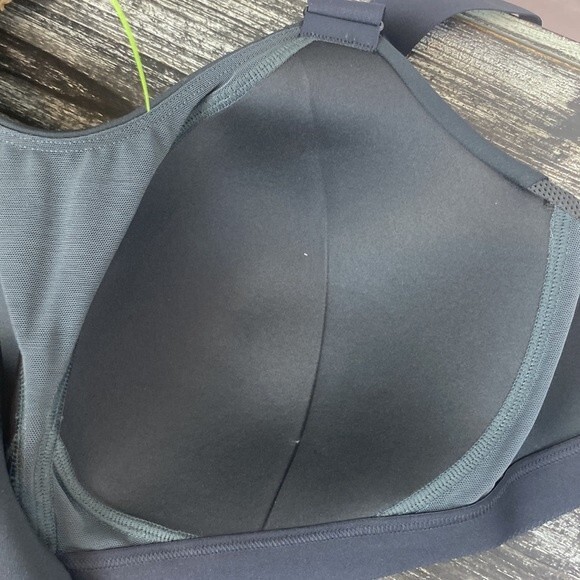 Nike Black Alpha Wire Free Training Athletic Dri-Fit High Support Bra 2X NEW - Picture 4 of 8